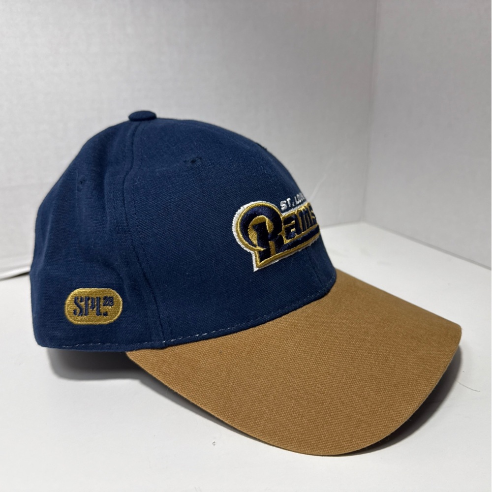 Vintage Blue and Tan St. Louis Rams Cap SPL 28